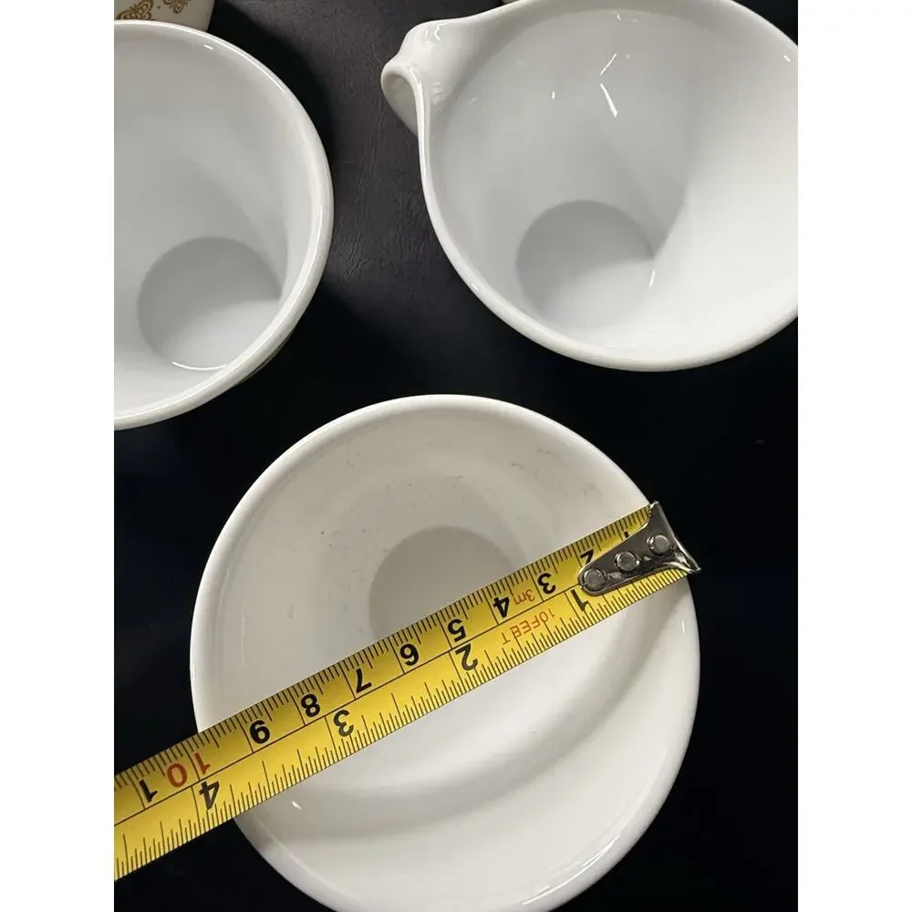 11 Corelle Butterfly Gold Tab- 10 Cups With Handles, 1 No Handle